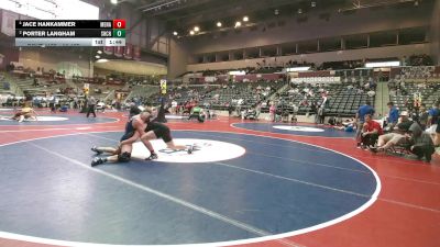 4A 175 lbs Cons. Semi - Jace Hankammer, Mena vs Porter Langham, Shiloh Christian