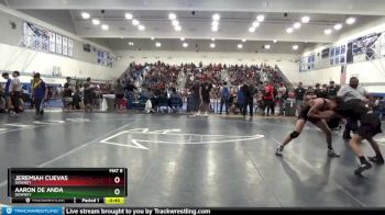 138 lbs Cons. Round 4 - Jeremiah Cuevas, Downey vs Aaron De Anda, Downey