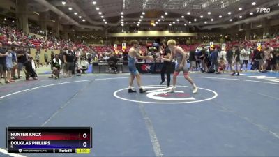 126 lbs Champ. Round 2 - Hunter Knox, OK vs Douglas Phillips, IL