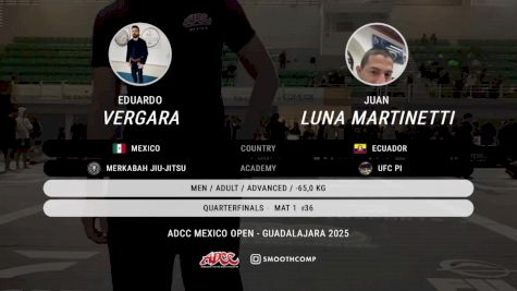 Juan Luna Martinetti vs Eduardo Vergara 2025 ADCC Guadalajara Open