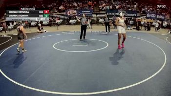 G 165 lbs 1st Place Match - Jenelle Rotunda, Chalmette Girls vs Brianna Bonton, Baton Rouge Girls