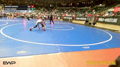 85 lbs Consi Of 8 #2 - Brooks Maddix, Sebolt Wrestling Academy vs Ayden Rubino, Team Barracuda