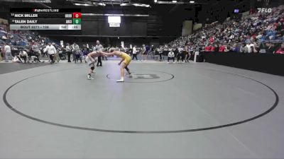 138 lbs Cons. Round 2 - Nick Miller, Goddard vs Talen Daily, Arkansas City