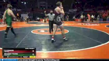 1 lbs Cons. Round 1 - Braiden Young, Coal City vs TJ Connor, Tremont