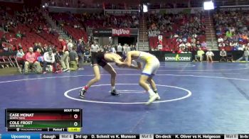 1A-113 lbs Cons. Round 4 - Case Monat, North Tama vs Cole Frost, Don Bosco