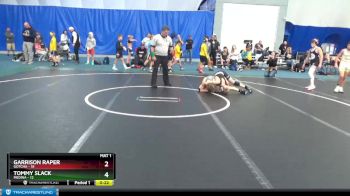 96 lbs Round 5 (10 Team) - Garrison Raper, Gotcha vs Tommy Slack, Medina