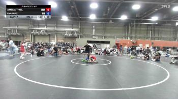 70 lbs Rr Rnd 5 - Amelia Thiel, LADY WARRIORS UNITED / MAROON 29:11 - GK8 vs Eva Diaz, Maryland Mana Surge - GK8