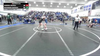 120 lbs Cons. Round 4 - Mackenzie Quevedo, Warren vs Vanessa Archila, JW North