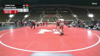 285 lbs 1st Place Match - Steven Flagg, Huntingdon vs Zachary Bailey, Life U - NCWA