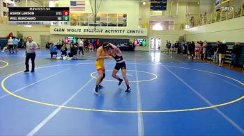 141 lbs Champ. Round 2 - Will Burchard, Fort Hays State vs Asher Larson, Ottawa University