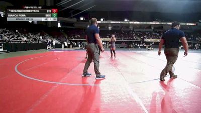180 lbs Round Of 32 - Tayleigh Robertson, Utah Tech vs Bianca Pena, UMBC