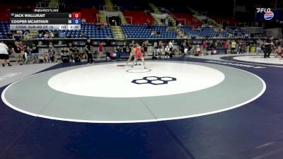 113 lbs Cons. Sub-rd Of 16 - Jack Wallukait, IA vs Cooper Mcarthur, GA