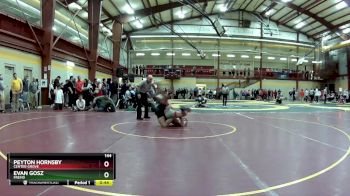144 lbs Cons. Round 5 - Evan Gosz, Fremd vs Peyton Hornsby, Center Grove