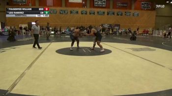 197 lbs Semifinal - Fulgentes William, Moorpark College vs Leo Ramirez, Lemoore College