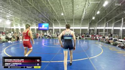 132 lbs Round 3 (6 Team) - Legend Ellis, Oklahoma Outlaws Blue vs Alexander Soukup, North Carolina