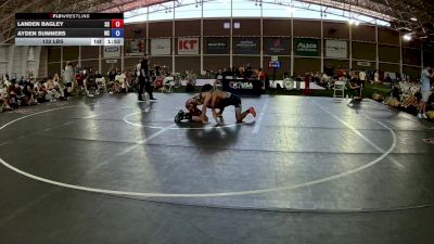 132 lbs Landen Bagley, South Carolina vs Ayden Sumners, North Carolina