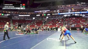 2A-150 lbs Cons. Round 4 - Grant Knutson, Decorah vs Carter Jeffs, Ballard