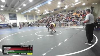 165 lbs Cons. Round 4 - Joshua Silva, Mayfair vs Ryan Kim, Peninsula