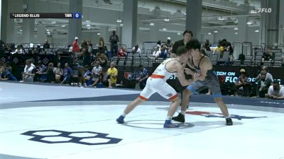 67 kg Semis - Amryn Nutter, NMU-National Training Center vs Legend Ellis, Threestyle Wrestling