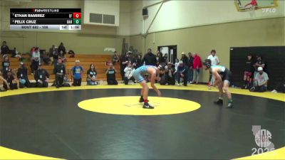 108 lbs Quarterfinal - Ethan Ramirez, Elite Force vs Felix Cruz, Darkhorse