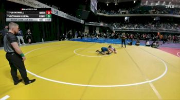 6A 138 lbs Champ. Round 1 - Giovanni Luera, Schertz Clemens vs Titus Howell, Arlington Martin