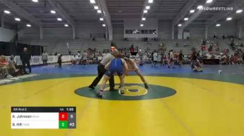 220 lbs Prelims - Austin Johnson, PAD4 vs Bradley Hill, Young Guns Orange