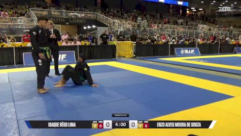 Isaque Rêgo Lima vs Enzo Alves Moura De Souza 2025 Pan Kids Jiu-Jitsu IBJJF Championship