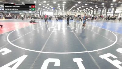 132 lbs Consi Of 32 #2 - Anthony Saldana, CA vs Pace Lilenfeld, GA