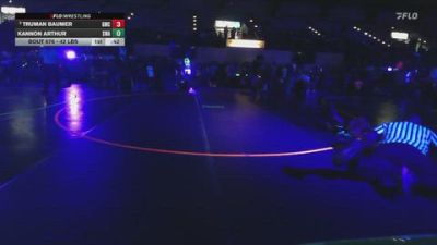 42 lbs Semis - Kannon Arthur, Sanderson Wrestling Academy vs Truman Baumer, Grace Wrestling Club