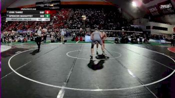 6A 215 lbs Cons. Round 1 - Spencer Mahaffey, Madison vs Jose Tamez, Nampa