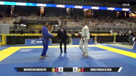 Danilo Padilha Da Silva vs Matheus Dos Santos Féo 2025 Pan Jiu Jitsu IBJJF Championship