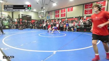 144 lbs Round Of 32 - Lael Sigala, Bookert T Washington vs Ty Yocham, Bristow