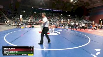 2A-220 lbs 3rd Place Match - Oliver Gorsuch, Moorcroft vs Zack Murphy, Big Piney