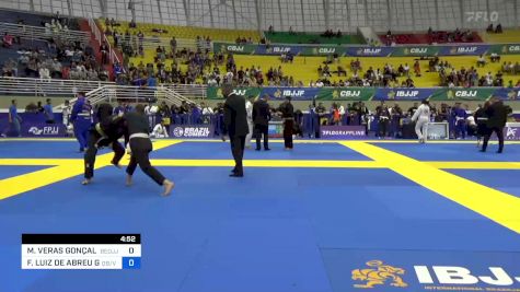 MARCIO VERAS GONÇALVES vs FERNANDO LUIZ DE ABREU GREGO 2023 Brasileiro Jiu-Jitsu IBJJF