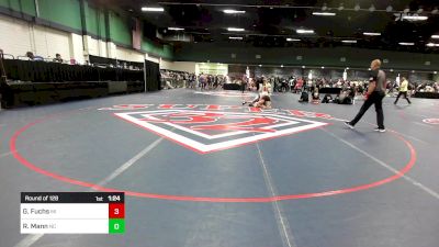 138 lbs Round Of 128 - Grayson Fuchs, MI vs Ryan Mann, NC