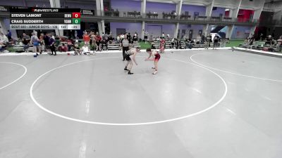 Junior Boys - 138 lbs Cons. Round 3 - Steven Lamont, Berge Elite Wrestling Academy vs Craig Sudderth, Young Guns Nashville Wrestling