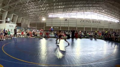 132 lbs Slater Wilson, South Dakota vs Evan Cryderman, Indiana Blue