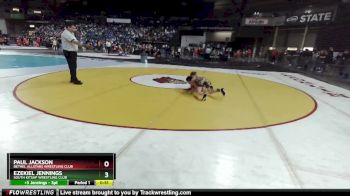 77 lbs Cons. Round 5 - Paul Jackson, Bethel AllStars Wrestling Club vs Ezekiel Jennings, South Kitsap Wrestling Club
