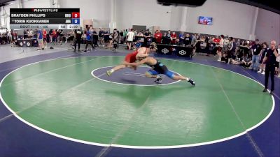 150 lbs Champ. Round 1 - Brayden Phillips, Ohio vs Torin Kuokkanen, Askren Wrestling Academy