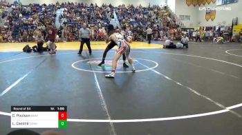 160 lbs Round Of 64 - Curtis Poulson, Barron Collier vs Luther Casimir, CFWA