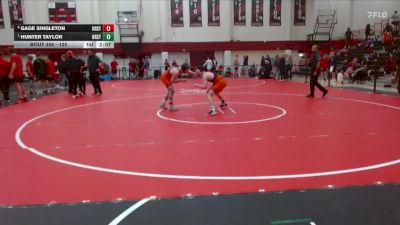125 lbs 1st Place Match - Hunter Taylor, Oregon State vs Gage Singleton, Oregon State