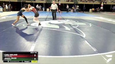 105 lbs Round 1 - Carli Ireland, Winters Mill vs Anaya Cruze, St. Charles