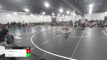 102 lbs 5th Place - Daniel Thomas, Juggernaut WC vs Rafe Allred, No Team