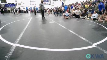 80 lbs 3rd Place - Gaige Massey, Lions Wrestling Academy vs Blaine Mudgett, Choctaw Ironman Youth Wrestling