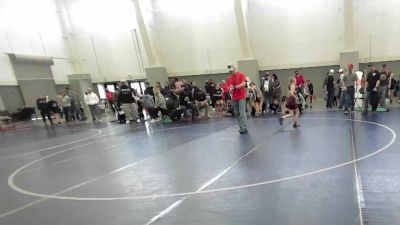 65 lbs Quarterfinal - Emma Madsen, Bear River Wrestling Club vs Paitlynn Sanborn, Cougars Wrestling Club