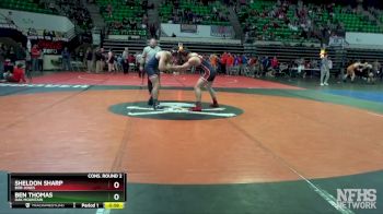 7A 190 lbs Cons. Round 2 - Sheldon Sharp, Bob Jones vs Ben Thomas, Oak Mountain