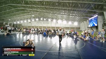 90 lbs Placement (4 Team) - Madyn Overman, Team Arizona vs Lauren Echeverria, Oregon