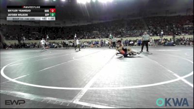 140 lbs Round Of 16 - Skyler Yeahguo, Darko Valley Wolf Pack vs Jayden Wilson, Kipp Tulsa