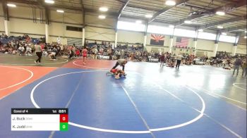 86 lbs Consi Of 4 - Jasmine Buck, Dominate WC vs Kingston Judd, Grindhouse WC