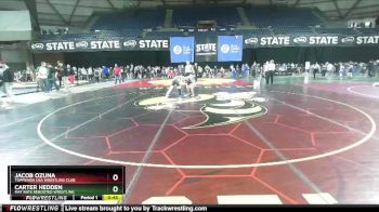 82 lbs Champ. Round 1 - Jacob Ozuna, Toppenish USA Wrestling Club vs Carter Hedden, Mat Rats Rebooted Wrestling